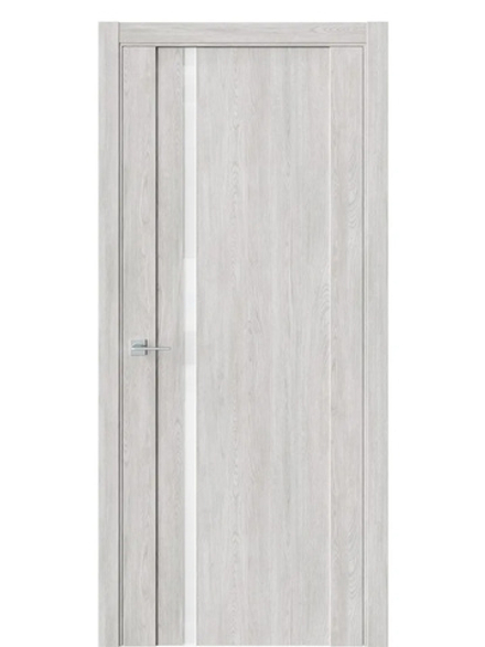 Двери WestStyle F31 Дуб оксфорд /Аляска Lacobel  ДО