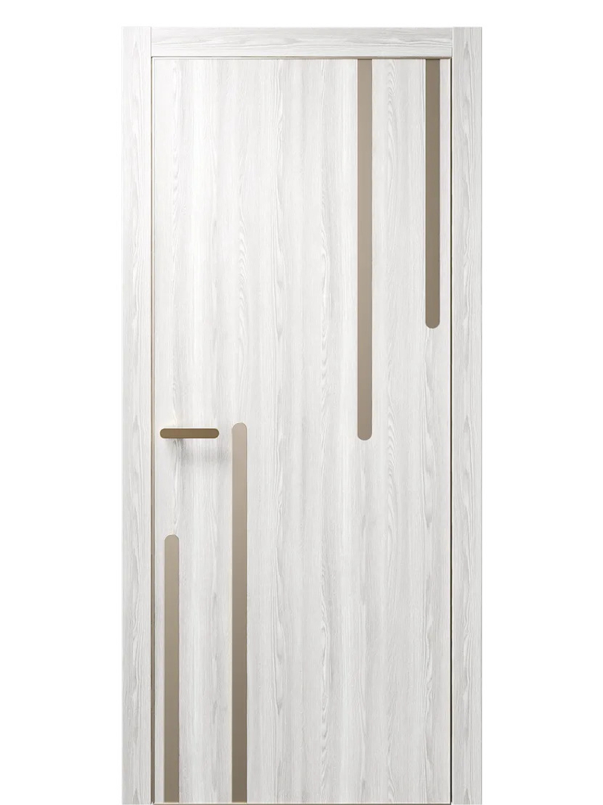 Двери WestStyle  "IN М3" Клен Айс /молдинг /алюм.кромка  ДГ