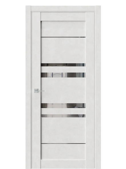 Двери WestStyle  "CZ 9 Бетон лайт/зеркало графит ДО