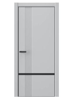 Двери WestStyle  "IN Miavi M" Агатовое Сияние /молдинг /алюм.кромка  ДГ