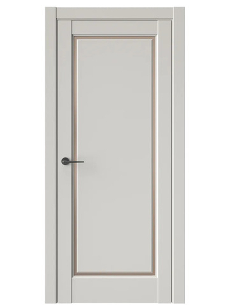 Двери WestStyle  LVT 1 Песчаный Рай/ Бронза Сатинат ДО