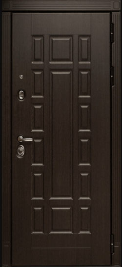 Сейф-двери сударь мд-38 зеркало венге, рис. грация/ сандал белый