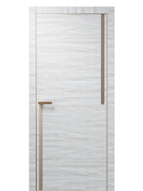 Двери WestStyle  "IN М2.3" Дуб Амбер Горизонт /молдинг /алюм.кромка  ДГ