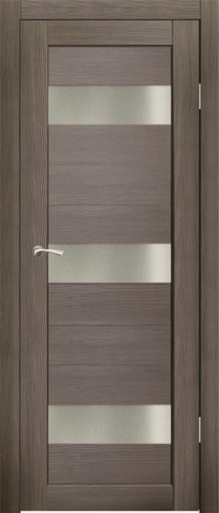 Межкомнатные двери SYNERGY "Соната" Акация темная (Сатинат матовое)