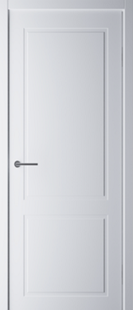 Межкомнатные двери ALBERO Стиль Нео-2 (с врезкой под замок, но без замка) ДГ Белый