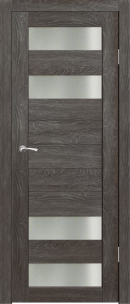 Межкомнатные двери SYNERGY  "Вега" Акация темная (Сатинат матовое)