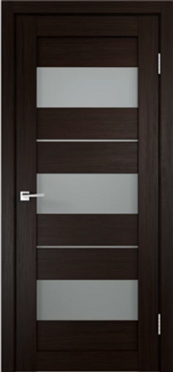 Межкомнатные двери VELLDORIS "Duplex" 12 Венге стекло Matelux ДО