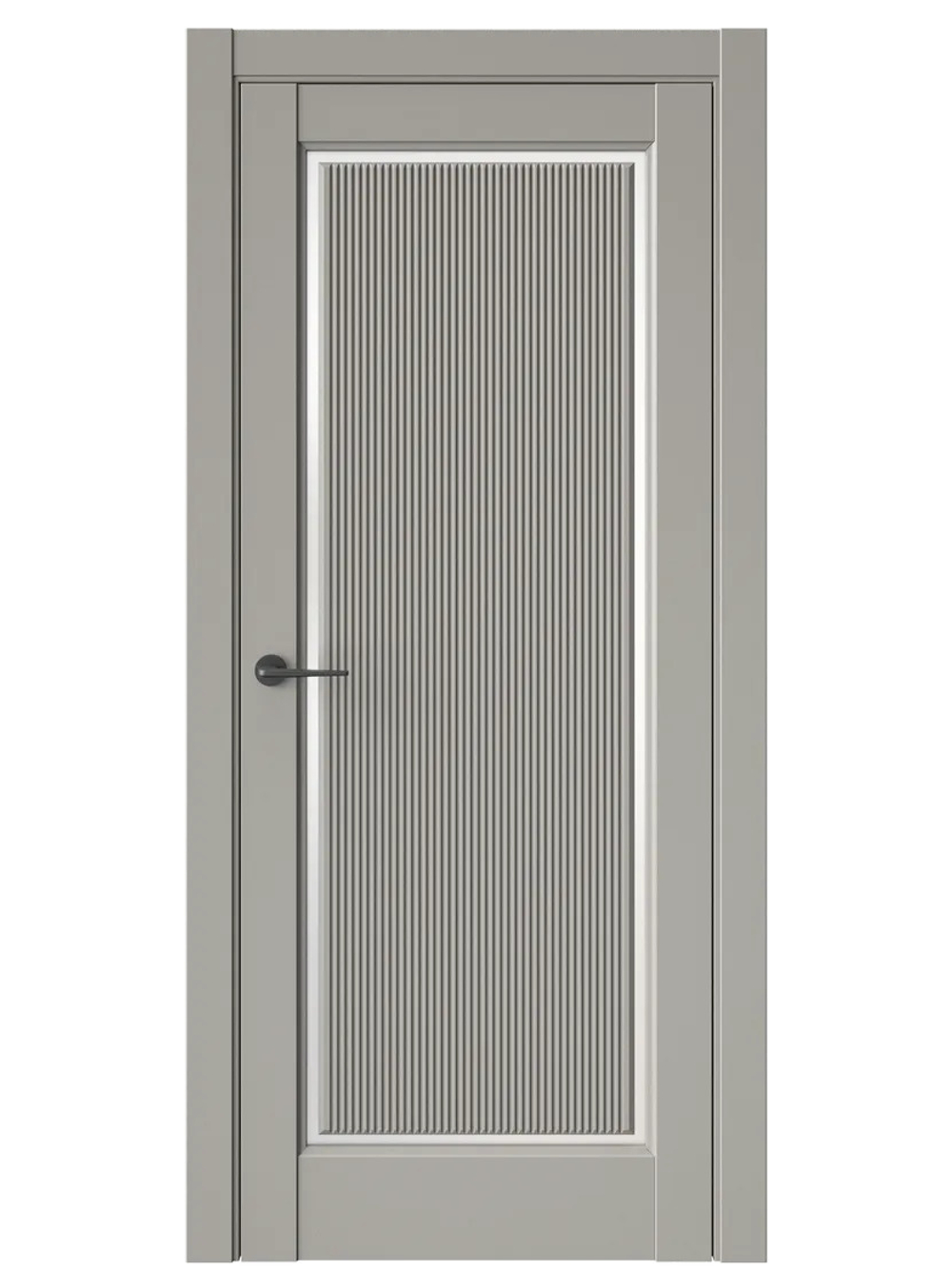 Двери WestStyle  LVT 1 FL Пустынное Золото/ Белое Сатинат ДО