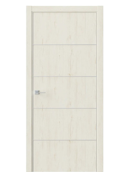 Двери WestStyle  "IN 27" Дуб Джентл /алюм.кромка ДГ