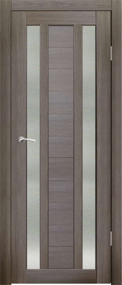 Двери SYNERGY "Фиеста" Акация темная (Сатинат матовое)