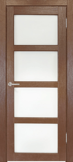 Межкомнатные двери SYNERGY "Трио" Ноче кремоне (Сатинат матовое)