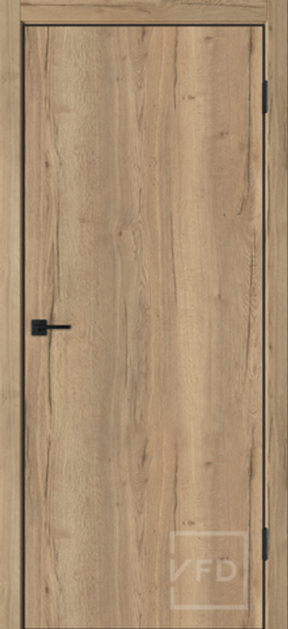 Межкомнатные двери ВФД "URBAN Z" Texas 4*4/ BE (Черная кромка)