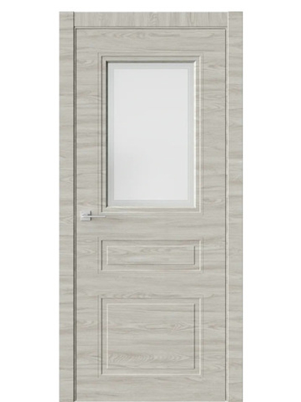 Двери WestStyle Eliss 8 Дуб малибу горизонт /белое сатинат  ДО