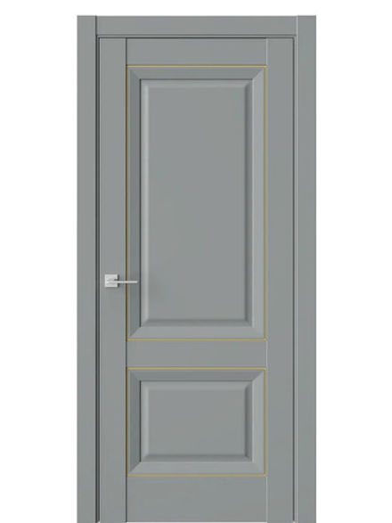 Двери WestStyle  PL3F Морская Галька /Молдинг ДГ
