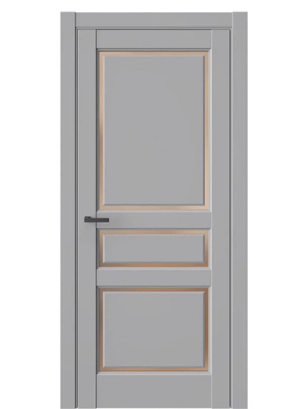 Двери WestStyle  LVT 5 Макиато/ Бронза Сатинат ДО