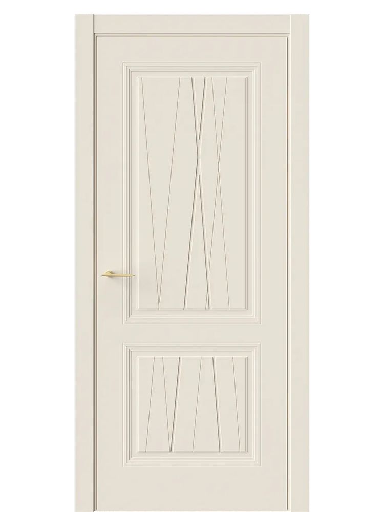 Межкомнатные двери WestStyle OB3V RAL Тон ванильный  ДГ