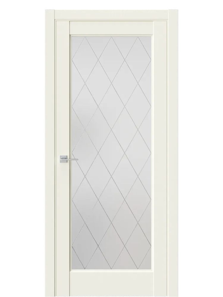 ДВЕРИ WestStyle  SE 2 EmLayer Бежевый /Белое Сатинат ДО