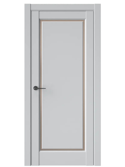 Двери WestStyle  LVT 1 Агатовое Сияние/ Бронза Сатинат ДО