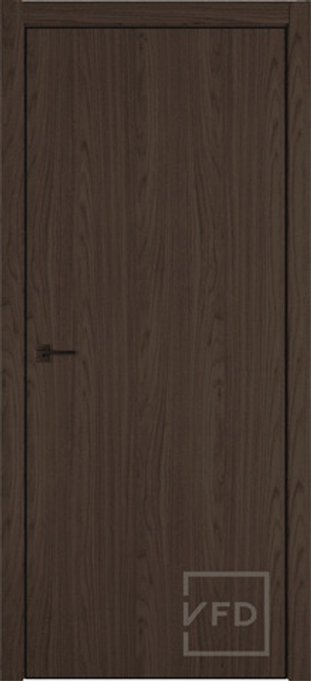 Межкомнатные двери ВФД "URBAN Z" Bourbon Wood 4х4 BE / Black Edge (Алюминиевая кромка) ДГ