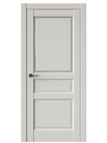 Двери WestStyle  LVT 5Е Песчаный Рай/ Графит Сатинат ДО