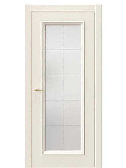 Двери WestStyle  "Брюгге 2" RAL Тон ванильный ДО