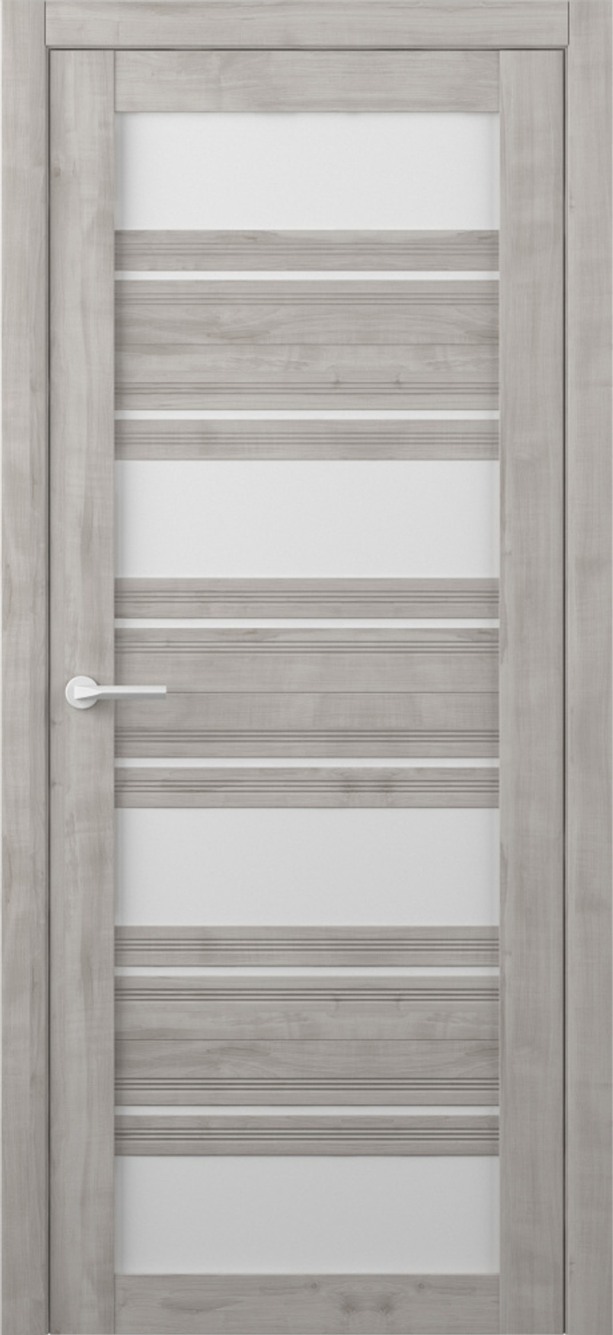 Межкомнатные двери ALBERO "Монтана" Графит/Мателюкс (ДО)