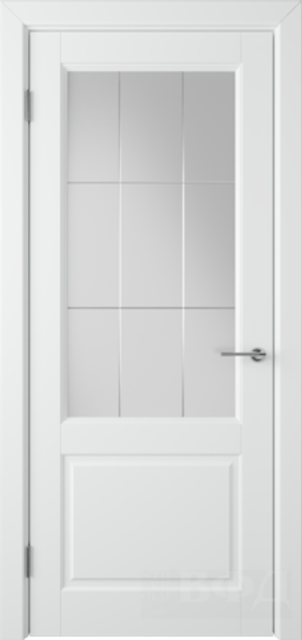 Межкомнатные двери ВФД "Доррен (58)" POLAR crystal cloud L ДО