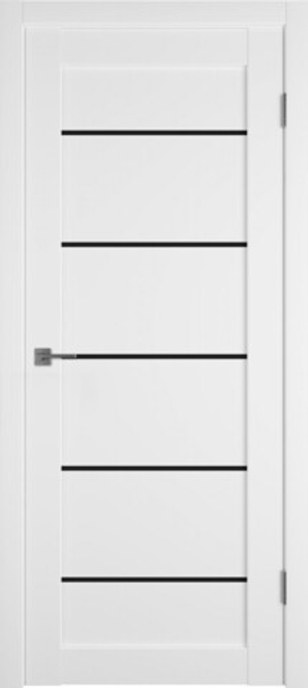 Межкомнатные двери ВФД "EMALEX 27 Black Gloss" EMALEX ICE