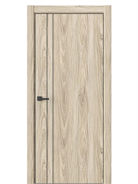 Двери WestStyle  "IN 40" Дуб Мюнстер /алюм.кромка  ДГ