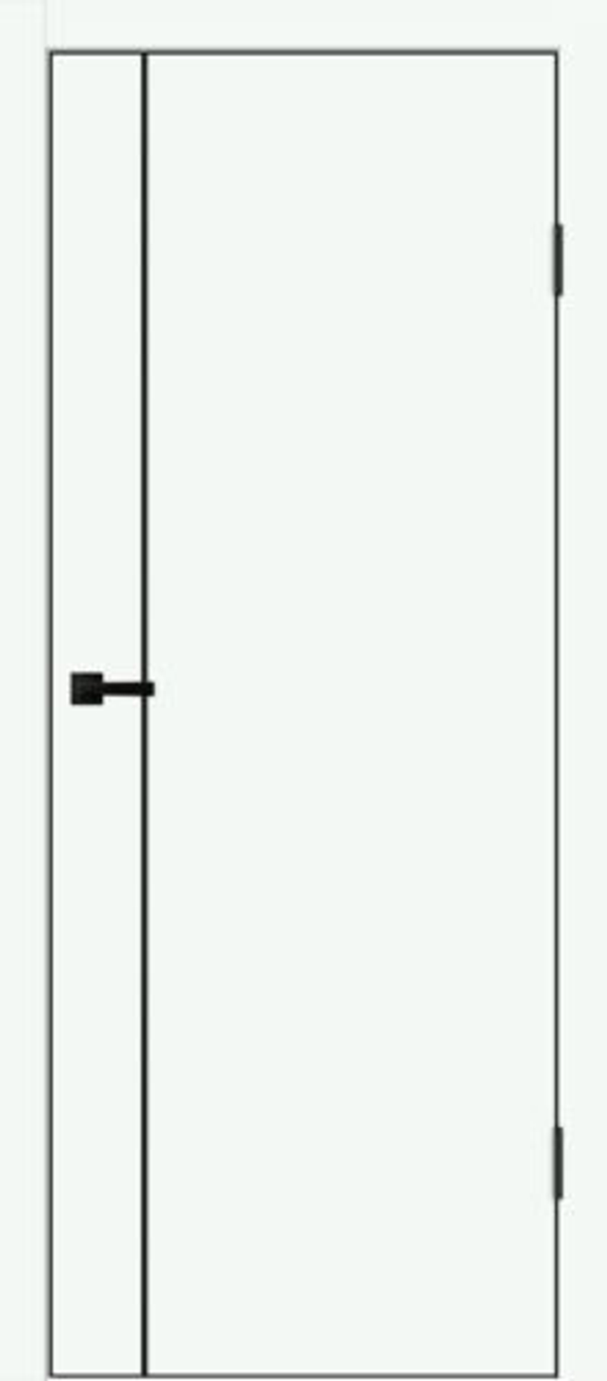 ДВЕРИ GALANT М1 Белый опал ABS кромка чёрная