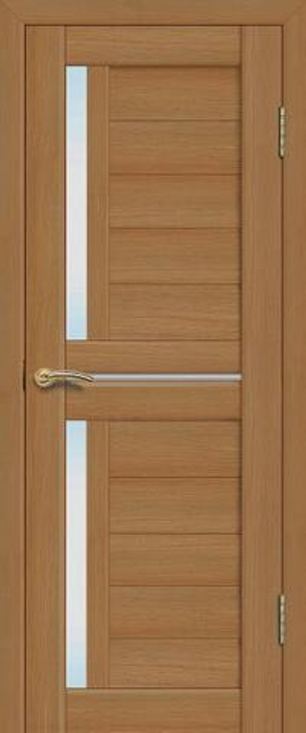 Межкомнатные двери La Stella 202 Дуб сантьяго/Сатин ДО