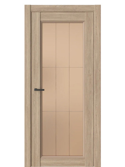 Двери WestStyle Enika 2 Брандо /Бронза Сатинат  ДО