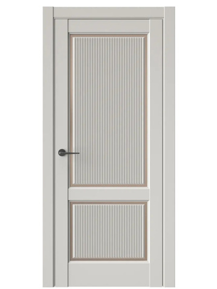 Двери WestStyle  LVT 3 FL Песчаный Рай/ Бронза Сатинат ДО