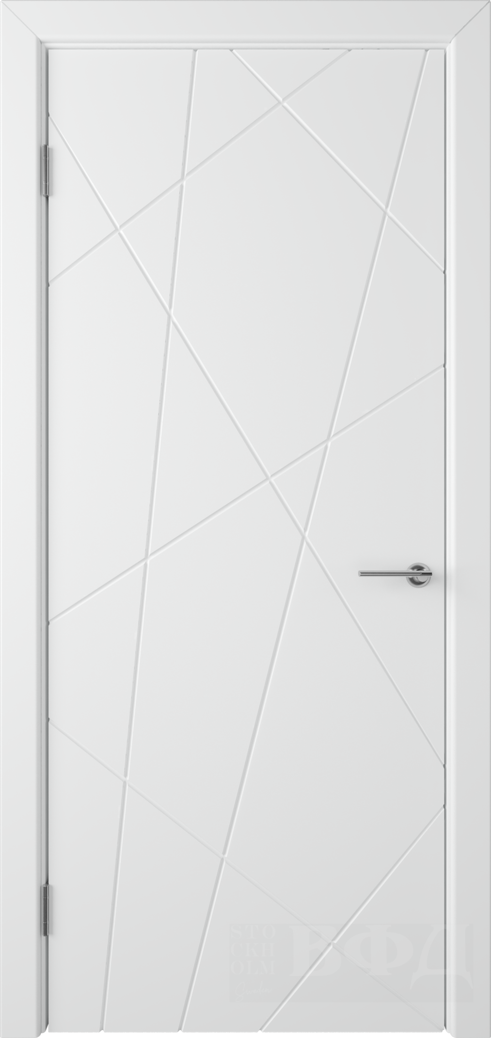 Межкомнатные двери ВФД "Флитта" Белая эмаль 26ДГ0