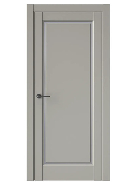 Двери WestStyle  LVT 1 Пустынное Золото/ Графит Сатинат ДО