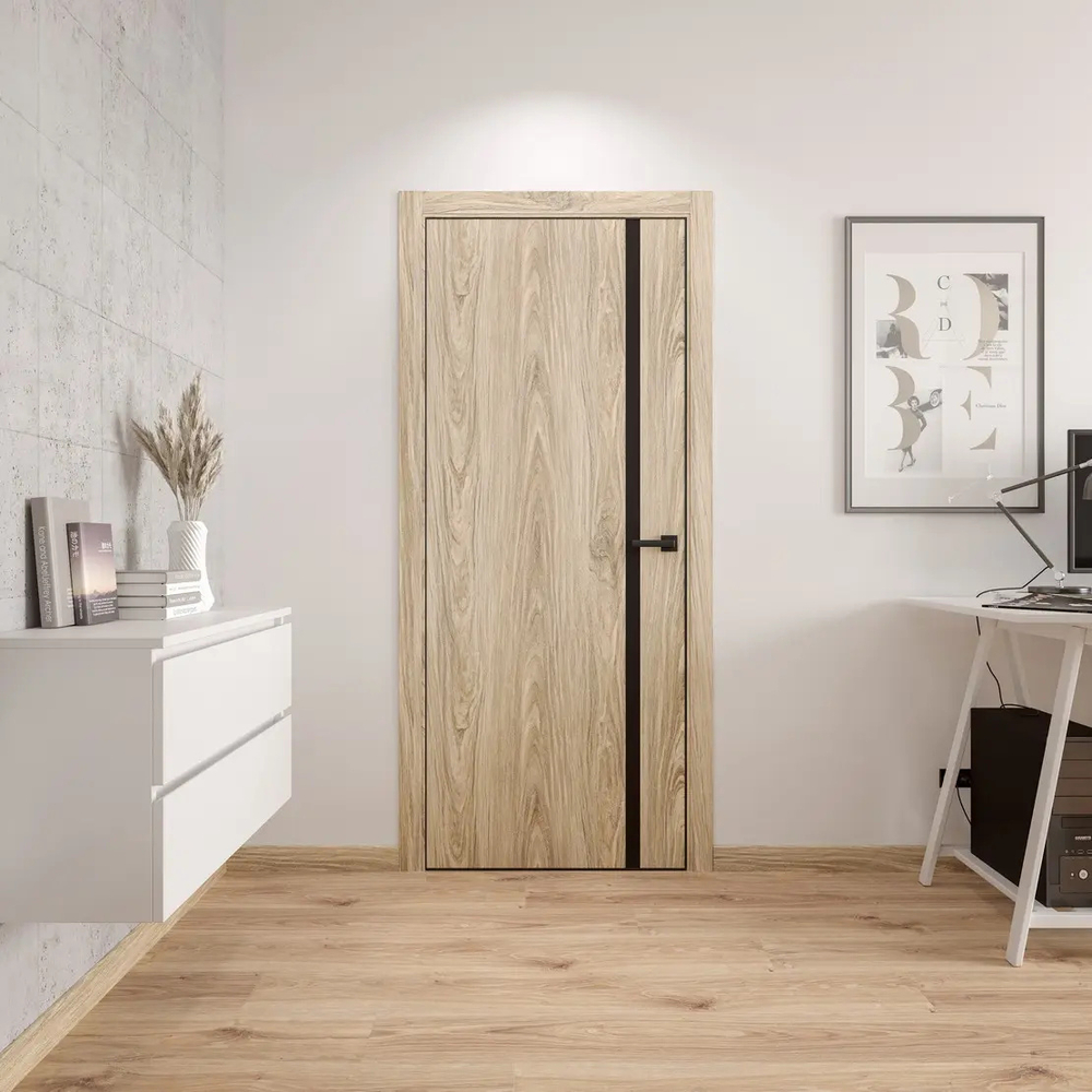 Двери WestStyle  "IN 36" Агатовое Сияние /Чёрное Lacobel /алюм.кромка  ДО