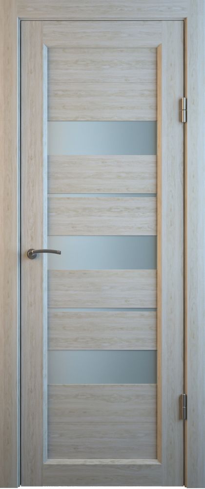 Межкомнатные двери MART DOORS С5 Дуб монтана грей/Сатинат (ДО)