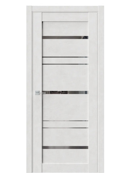 Двери WestStyle  "CZ 8 Бетон лайт/зеркало графит ДО