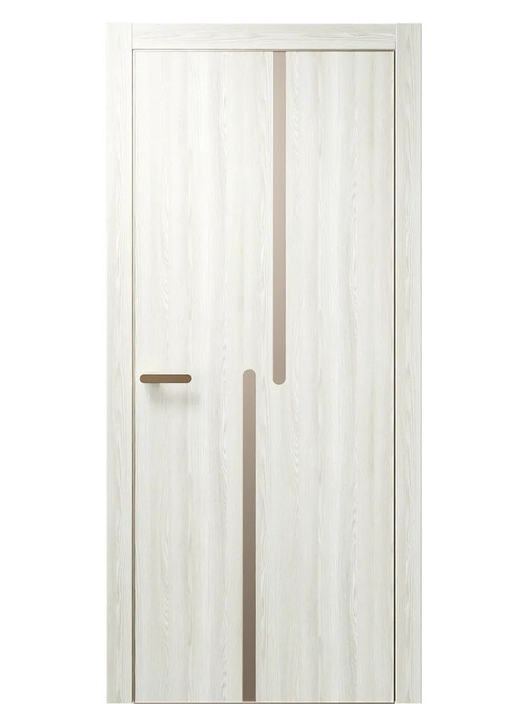 Двери WestStyle  "IN М2.2" Лазурный Песок /молдинг /алюм.кромка  ДГ