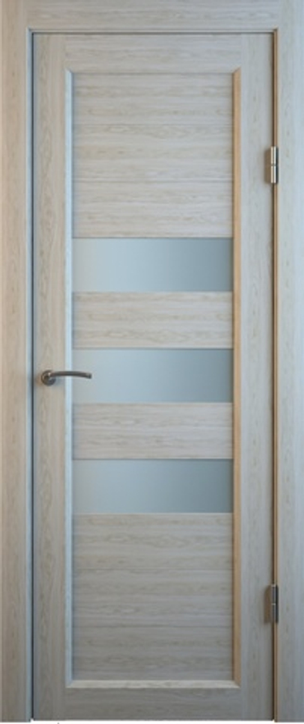 Межкомнатные двери MART DOORS С3 Дуб монтана грей/Сатинат (ДО)