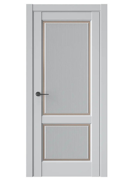 Двери WestStyle  LVT 3 FL Агатовое Сияние/ Бронза Сатинат ДО