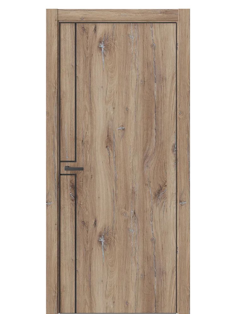 Двери WestStyle  "IN 42" Дуб Флагстафф /алюм.кромка  ДГ