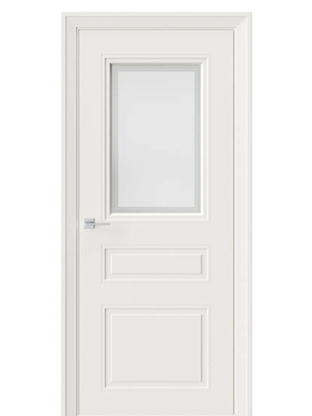 Двери WestStyle Eliss 8 RAL 9010 /белое сатинат  ДО