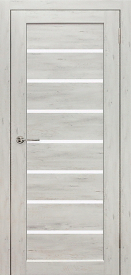 Межкомнатные двери ДУБРАВА "ЛИНИЯ" ДО Альпийская Ель/Сатинат