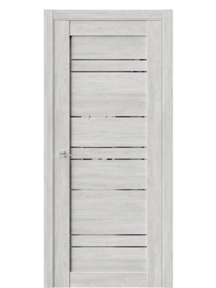 Двери WestStyle  "CZ 6 Дуб оксфорд/зеркало графит ДО