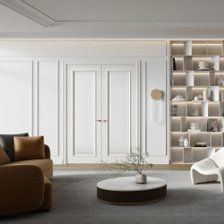 Двери WestStyle  "Брюгге 1" RAL Тон белый ДГ