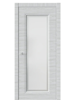 Двери WestStyle Eliss 2 Дуб амбер горизонт /белое сатинат  ДО