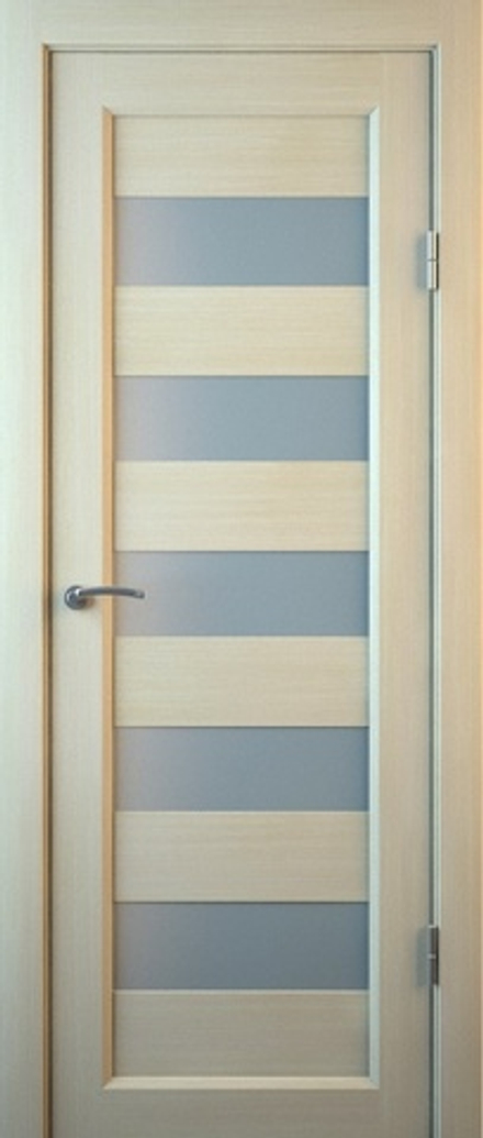 Межкомнатные двери MART DOORS С6 Лиственница/Сатинат (ДО)