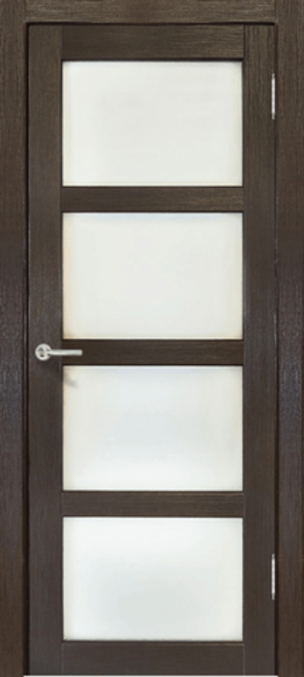 Межкомнатные двери SYNERGY "Трио" Венге (Сатинат матовое)