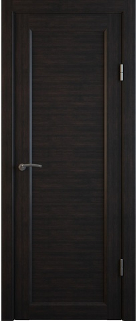 Межкомнатные двери MART DOORS Н1 Венге/Сатинат (ДГ)